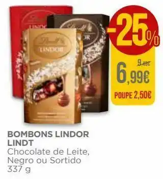 El Corte Inglés Bombons lindor promoção
