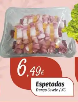 Miranda Supermercados Espetadas Frango Covete promoção