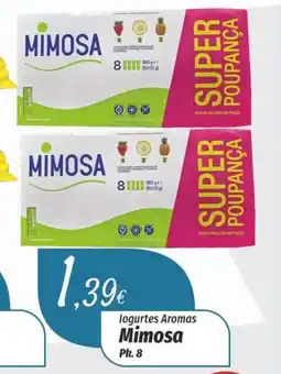 Miranda Supermercados logurtes Aromas Mimosa promoção
