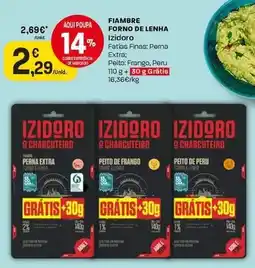 Intermarché Izidoro - fiambre forno de lenha promoção