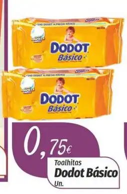 Miranda Supermercados Toalhitas Dodot Básico Un. promoção