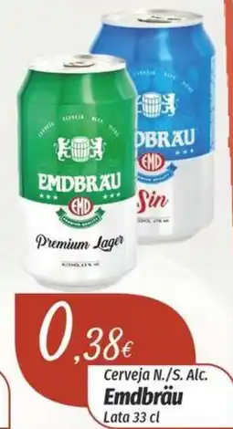 Miranda Supermercados Cerveja N./S. Alc. Emdbräu promoção