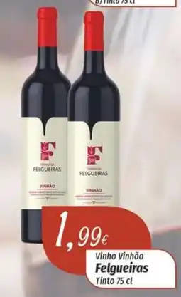 Miranda Supermercados Vinho Vinhão Felgueiras Tinto promoção