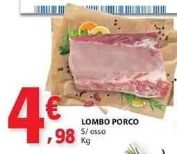 E.Leclerc Lombo porco promoção
