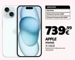 Radio Popular Apple - iphone 15 128gb promoção