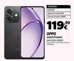 Radio Popular Oppo - smartphone a40 6gb+128gb promoção