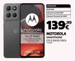 Radio Popular Motorola - smartphone g15 8 256gb cina promoção