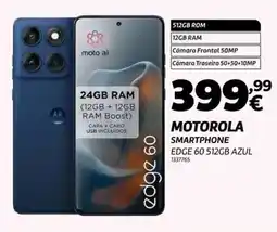Radio Popular Motorola - smartphone edge 60 512gb azul promoção