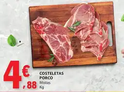E.Leclerc Costeletas porco Mistas promoção