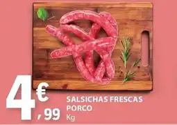 E.Leclerc Salsichas frescas promoção