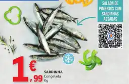 E.Leclerc Sardinha congelada promoção