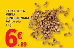 E.Leclerc Caracoleta média confecionada refrigerada promoção