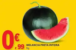 E.Leclerc Melancia preta inteira promoção