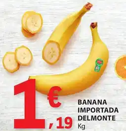 E.Leclerc Banana importada delmonte promoção