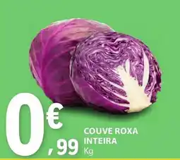E.Leclerc Couve roxa inteira promoção