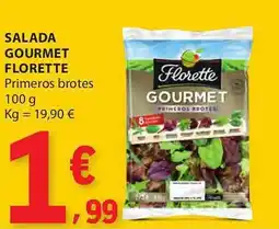 E.Leclerc Salada gourmet florette promoção