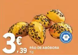 E.Leclerc Pão de abóbora promoção