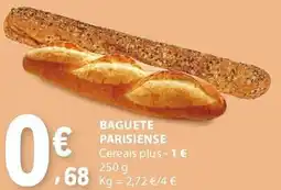 E.Leclerc Baguete parisiense cereais plus promoção