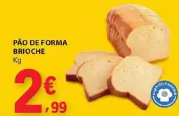 E.Leclerc Pão de forma brioche promoção