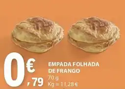 E.Leclerc Empada folhada de frango promoção