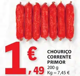 E.Leclerc Chouriço corrente primor promoção