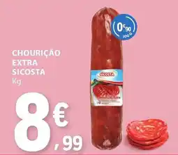 E.Leclerc Chourição extra sicosta promoção
