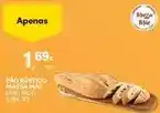 Continente Pao rustico massa mae promoção
