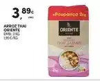 Continente Oriente - arroz thai promoção