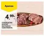 Continente Continente - costeletas mistas de porco promoção