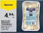 Continente Continente - bacalhau desfiado promoção