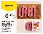 Continente Mix - salsichas de porco continente promoção