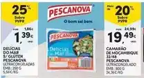 Continente Pescanova - camarão de mocambique 3x/4g promoção