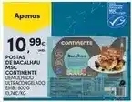 Continente Continente - postas de bacalhau msc promoção