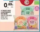 Continente Bio - snack bio continente promoção