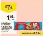 Continente Continente - bolachas c/ pepitas chocolate promoção