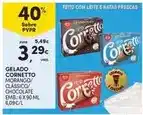 Continente Cornetto - gelado promoção