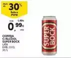 Continente Super bock - cerveja c/alcool promoção