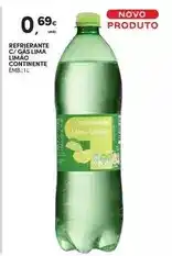Continente Continente - refrierante c/gas limao promoção