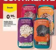 Continente Continente - feijão seco promoção