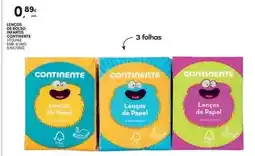 Continente Continente - lenços de passo de passo infaction promoção