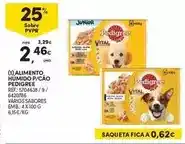 Continente Pedigree - alimento humido p/ cao promoção