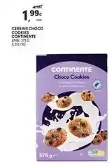 Continente Continente - cereais choco cookies promoção