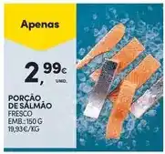 Continente Porção de salmão promoção