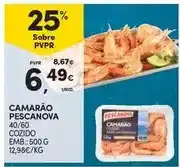 Continente Pescanova - camarão promoção
