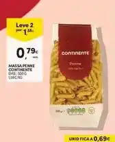 Continente Continente - massa penne promoção