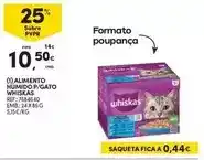 Continente Whiskas - alimento humido p/gato promoção
