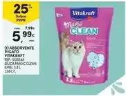 Continente Vitakraft - absorvente p/gato promoção