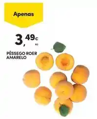 Continente Pessego roer amarelo promoção
