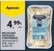 Continente Continente - bacalhau desfiado promoção