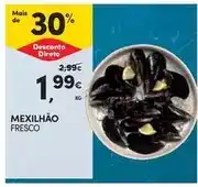 Continente Mexilhão fresco promoção